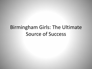 The Ultimate Source of Success