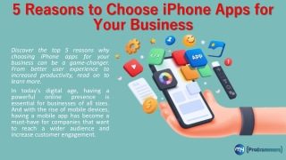 iPhone apps development company