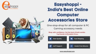 Best Online Computer Accessories Store - easyshoppi.com