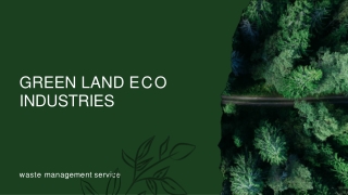 Building waste management and disposal in Kochi | GREEN LAND ECO INDUSTRIES