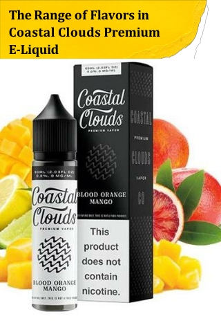 From Fruity to Creamy: The Range of Flavors in Coastal Clouds Premium E-Liquid 6