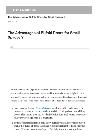 the-advantages-of-bi-fold-doors-for