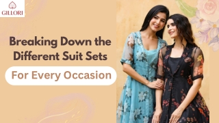 Breaking Down the Different Suit Sets For Every Occasion