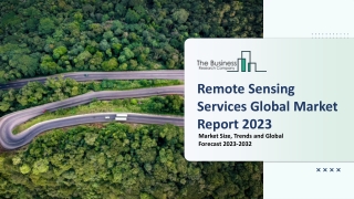 Remote Sensing Services Market Growth Analysis, Share, Demand 2023-2032