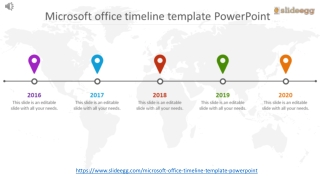 Microsoft Office Timeline PowerPoint Templates