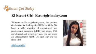 Kl Escort Girl | Escortgirlmalay.com