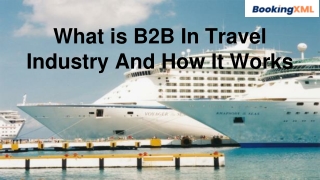 What is B2B In Travel Industry And How It Works