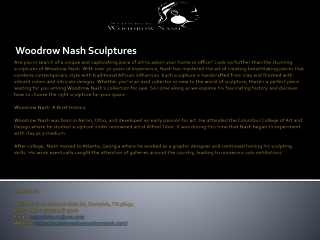 Woodrow Nash Sculptures