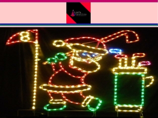 Outdoor Lighted Christmas Decorations LED