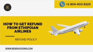 Ethiopian Refund Policy