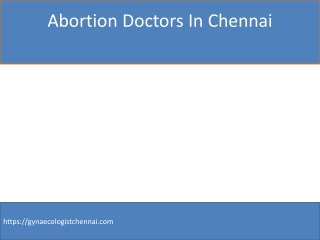 infertility doctor in Chennai