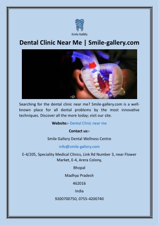 Dental Clinic Near Me  Smile-gallery