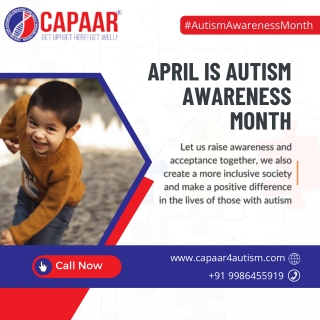 Let us raise autism awareness and acceptance - CAPAAR