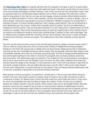 A Productive Rant About Automotive Kids T-Shirt
