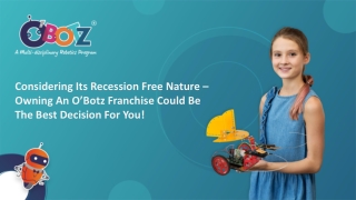 Considering Its Recession Free Nature – Owning An obotz