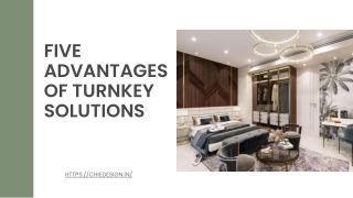 5 advantages of turnkey solutions