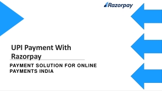 UPI Payment - Razorpay