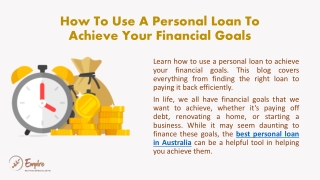 Best Personal Loan In Australia