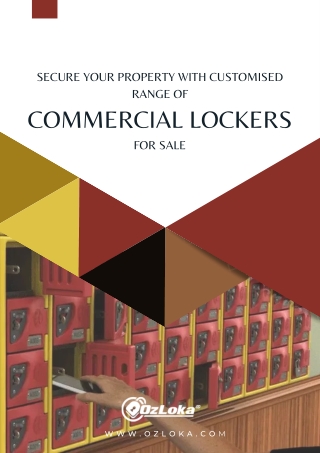 Secure Your Property With Customised Range of Commercial Lockers for Sale