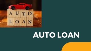 What is an Auto Loan?