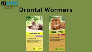Drontal Wormer for Cats - Buy Drontal All Wormer Tablets Online
