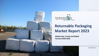 Returnable Packaging Market Size, Share, By Material, By Product Type, By End User, By Region And Segment Forecasts, 202