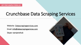 Crunchbase Data Scraping Services