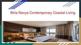 Birla Navya Contemporary Coastal Living