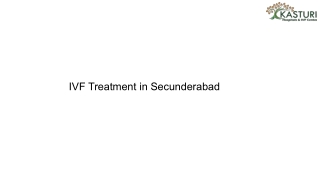 IVF Treatment in Secunderabad