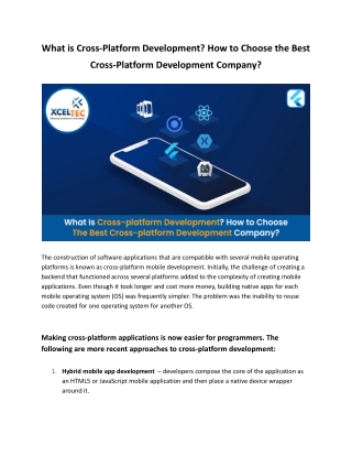 What is Cross-Platform Development_ How to Choose the Best Cross-Platform Development Company_