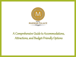 A Comprehensive Guide to Accommodations, Attractions, and Budget-Friendly Options