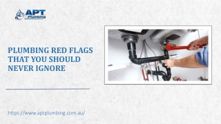 Plumbing Red Flags That You Should Never Ignore
