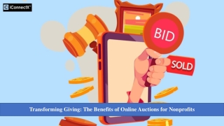 Advantages of Online Auctions for Nonprofits