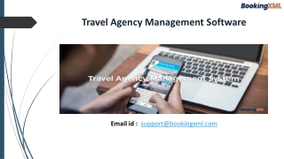 Travel Agency Management Software