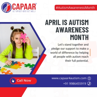 Let us spread autism awareness | Best Autism Centre in Bangalore | CAPAAR