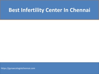 Best Gynaecology Doctor In Chennai