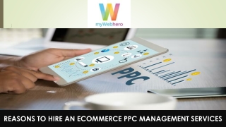 Reasons to Hire an ECommerce PPC Management Services