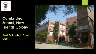 Best Schools in South Delhi