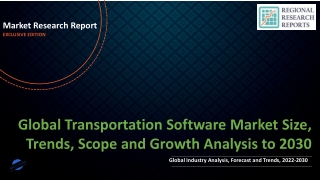 Transportation Software Market Size, Trends, Scope and Growth Analysis to 2030