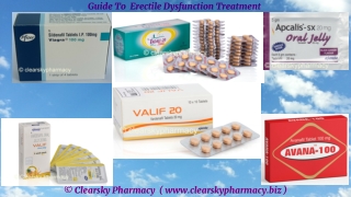 Guide To  Erectile Dysfunction Treatment