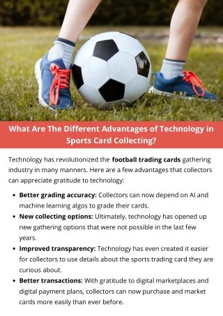 What Are The Different Advantages of Technology in Sports Card Collecting?