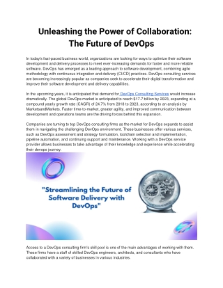 Future of devops