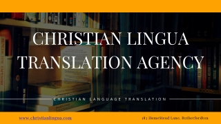 Book Translation Services