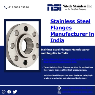 Flanges | Socket weld flanges |  Blind Flange | - Nitech Stainless Inc