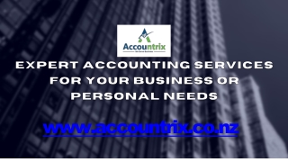 Expert Accounting Services For Your Business Or Personal Needs