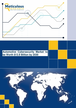 Automotive Cybersecurity Market to be Worth $13.9 Billion by 2030