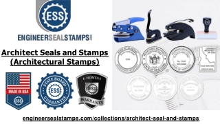 Architect Seal and Stamps (Architectural Stamps)