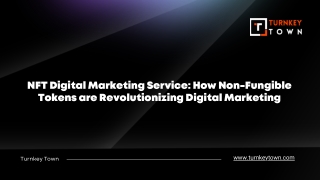 NFT Digital Marketing Service How Non-Fungible Tokens are Revolutionizing Digital Marketing