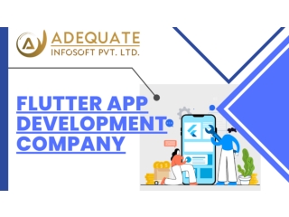 Flutter is not just a framework, it's a revolution in mobile app development.