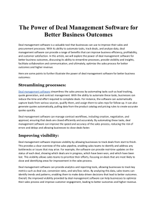 The Power of Deal Management Software for Better Business Outcomes.docx